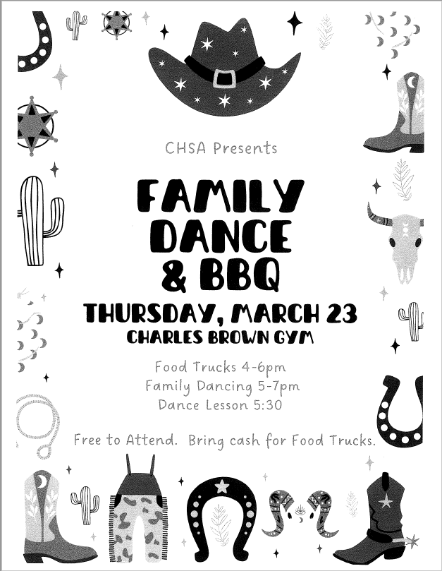 Family Dance flyer